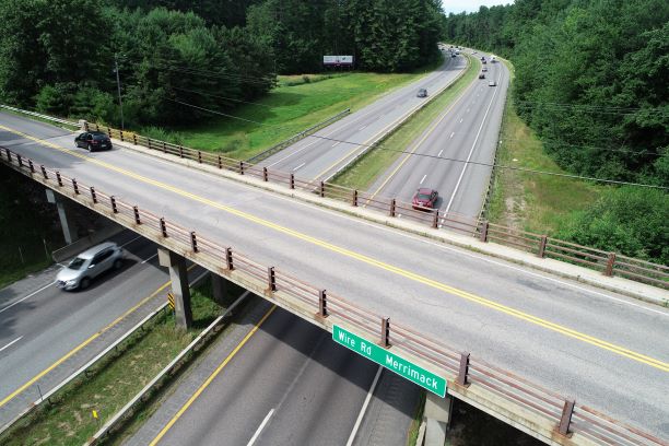 F.E.E.T. crossing Pennichuck Brook (view looking north)